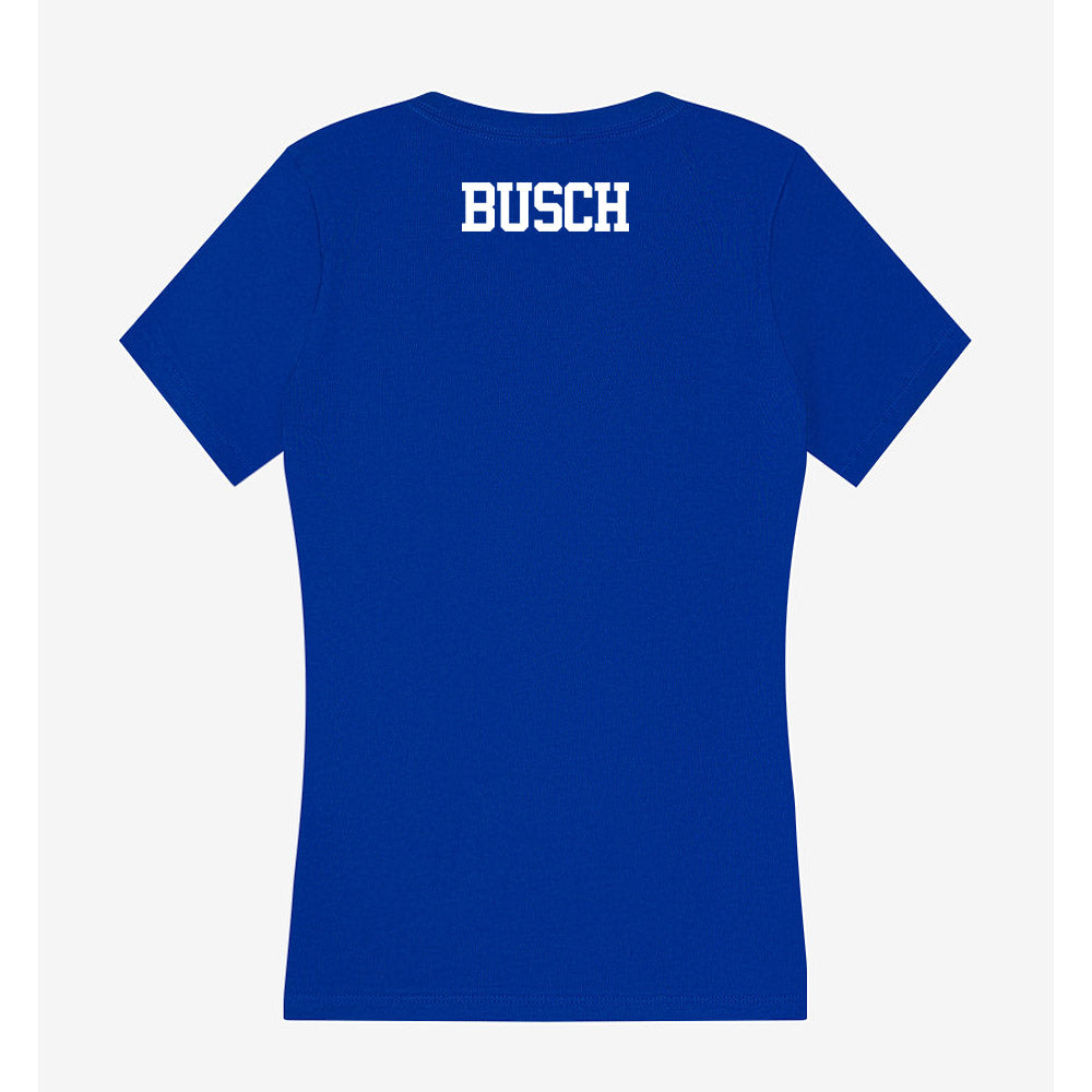 Kentucky - NCAA Women's Gymnastics : Carly Busch - Women's V-Neck T-Shirt-1