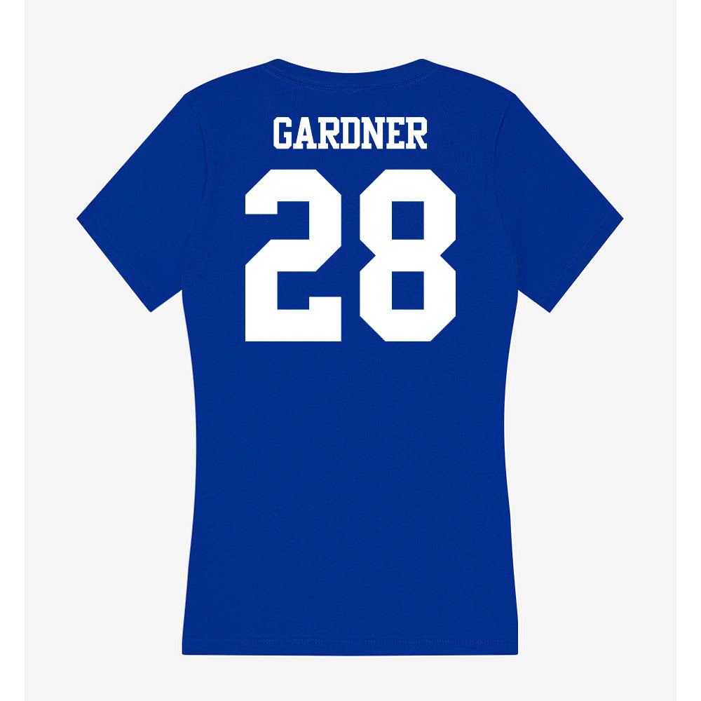Kentucky - NCAA Football : Demarcus Gardner - Women's V-Neck T-Shirt-1