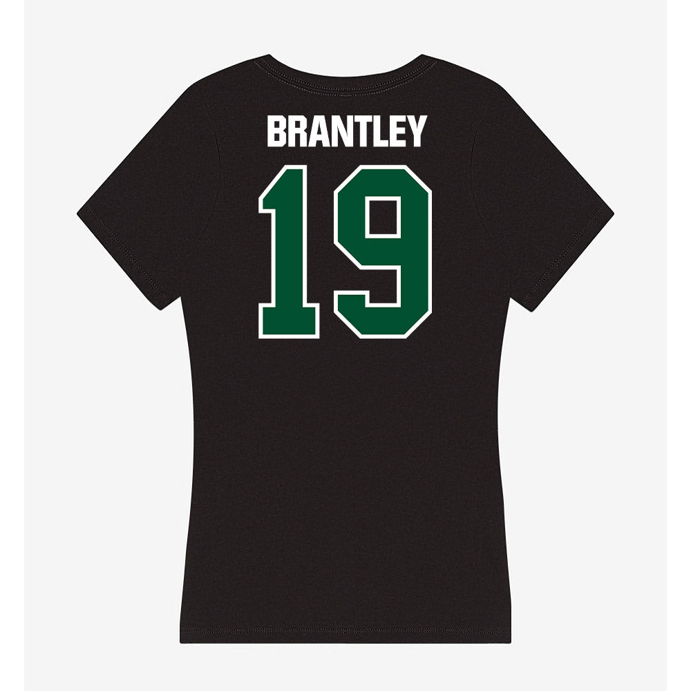 Miami - NCAA Football : Charles "Chuck" Brantley - Women's V-Neck T-Shirt-1