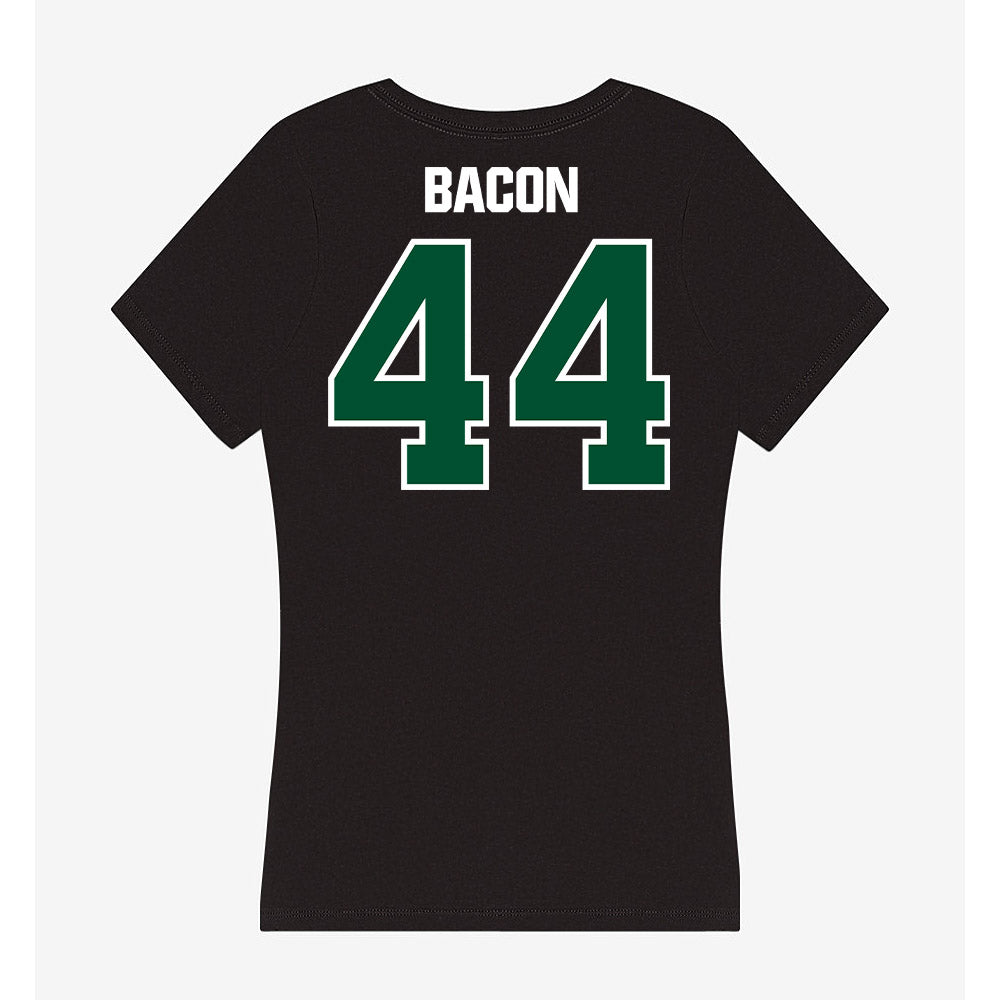 Miami - NCAA Football : Tyson Bacon - Women's V-Neck T-Shirt-1