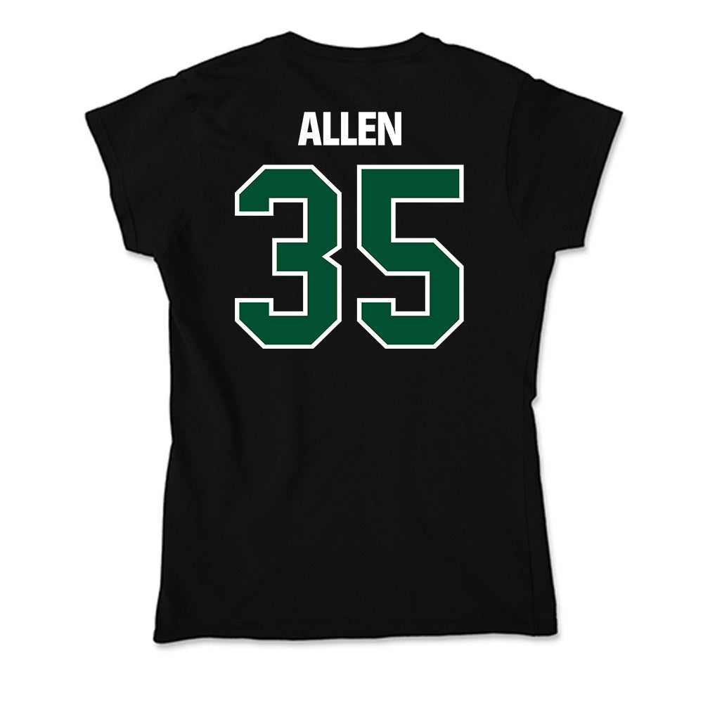 Miami - NCAA Men's Basketball : Dante Allen - Soft Style Women’s T-Shirt-1