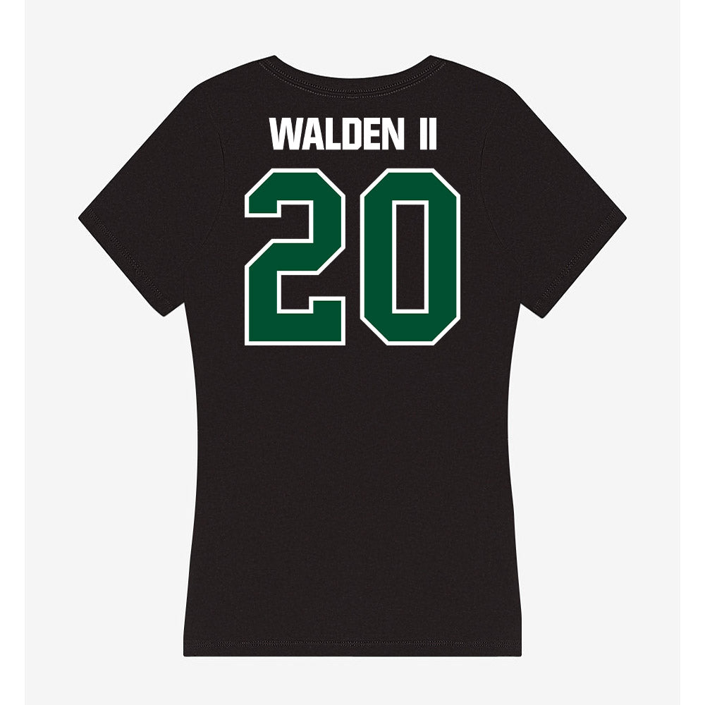 Miami - NCAA Football : Terrell Walden II - Women's V-Neck T-Shirt-1