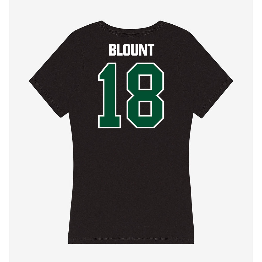 Miami - NCAA Football : Armondo Blount - Women's V-Neck T-Shirt-1