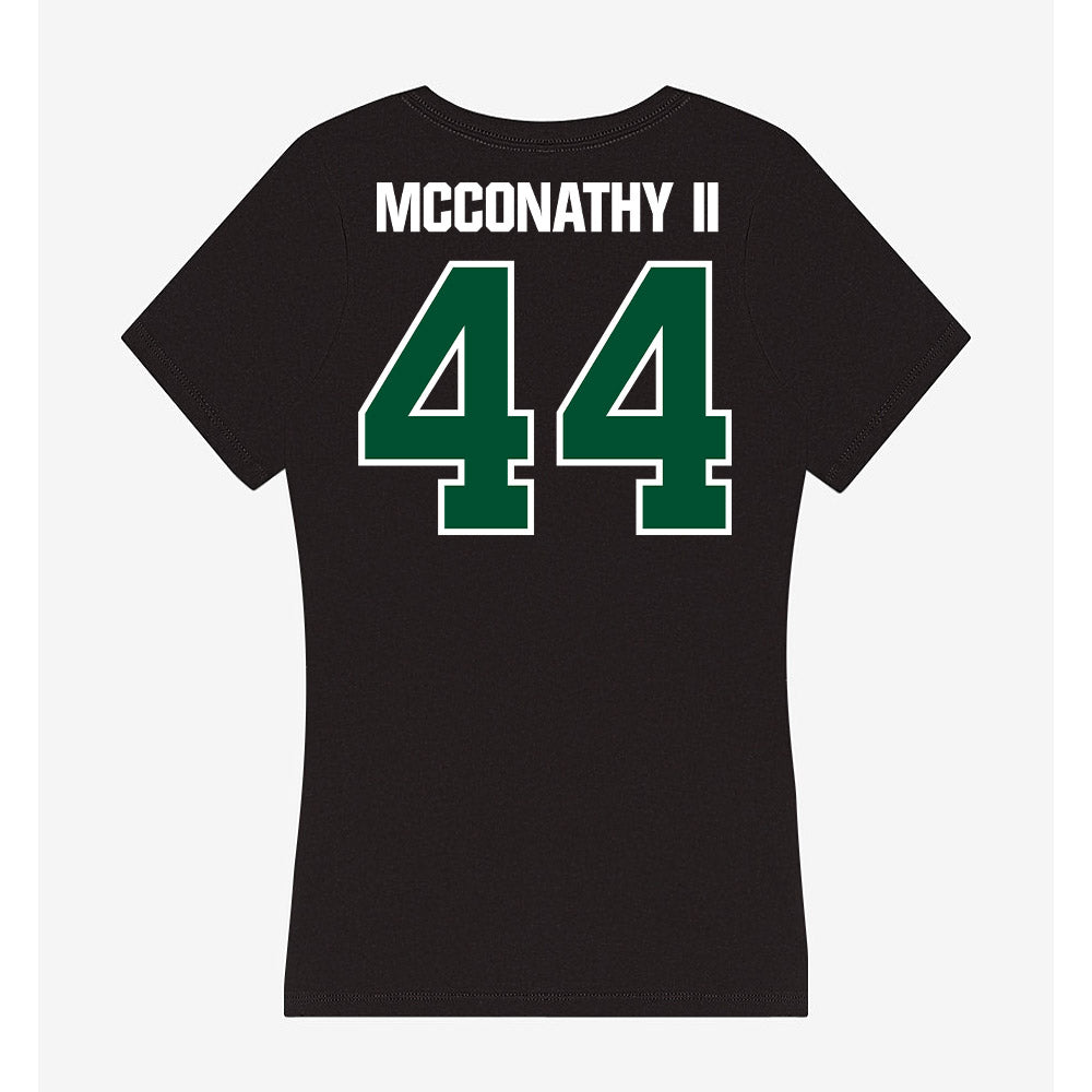 Miami - NCAA Football : Cole McConathy II - Women's V-Neck T-Shirt-1