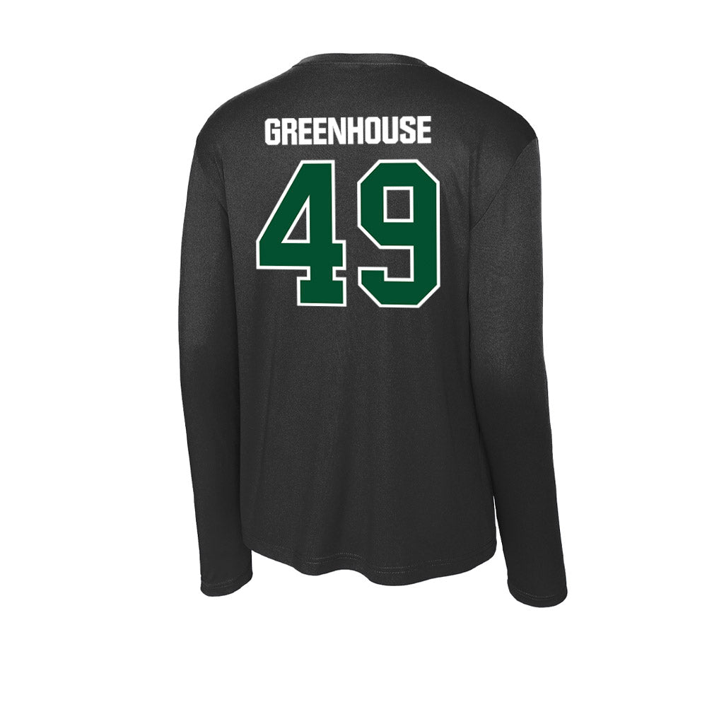 Miami - NCAA Baseball : Mason Greenhouse - Activewear Long Sleeve T-Shirt-1