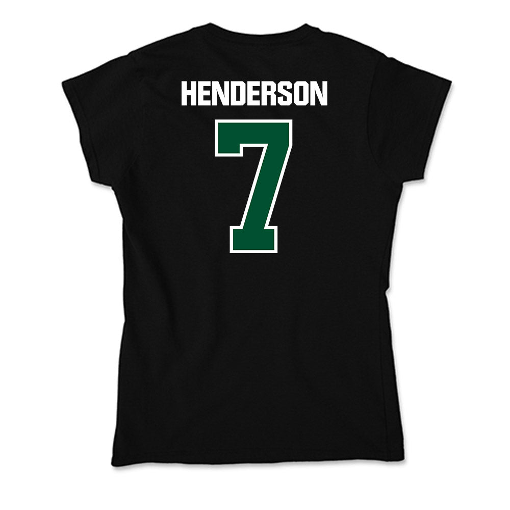 Miami - NCAA Men's Basketball : Shelton Henderson - Soft Style Women’s T-Shirt-1