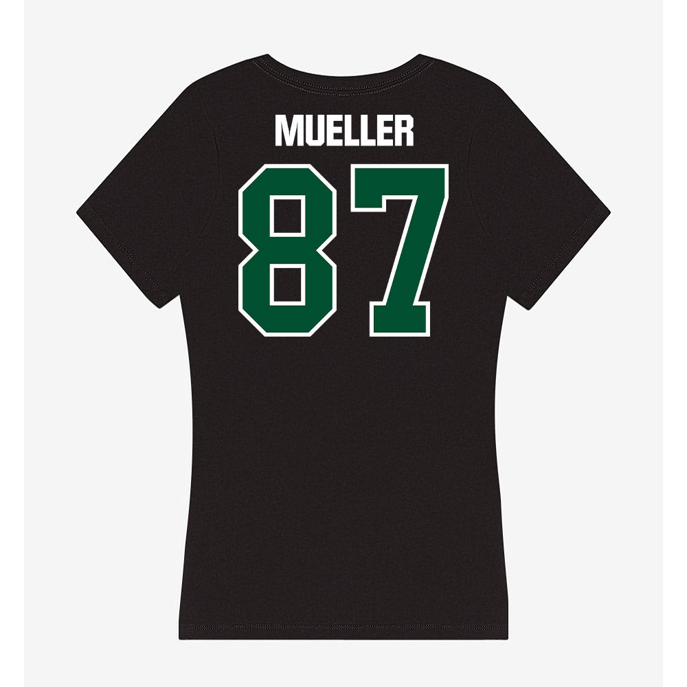 Miami - NCAA Football : Gavin Mueller - Women's V-Neck T-Shirt-1