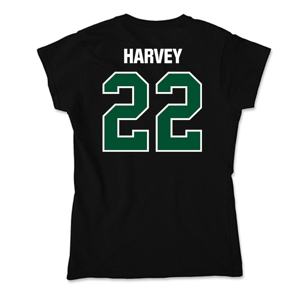 Miami - NCAA Women's Volleyball : Asia Harvey - Soft Style Women’s T-Shirt-1