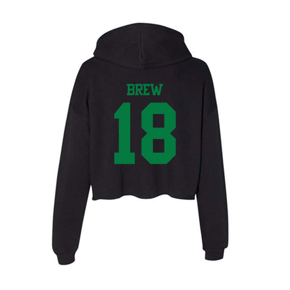 Oregon - NCAA Football : Dorian Brew - Women's Crop Fleece Hoodie-1