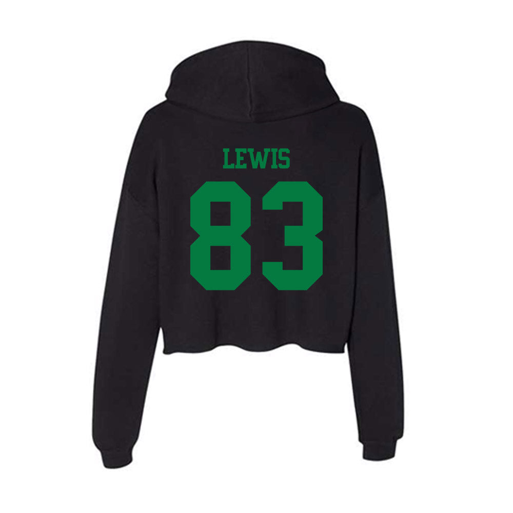 Oregon - NCAA Football : Hudson Lewis - Women's Crop Fleece Hoodie-1
