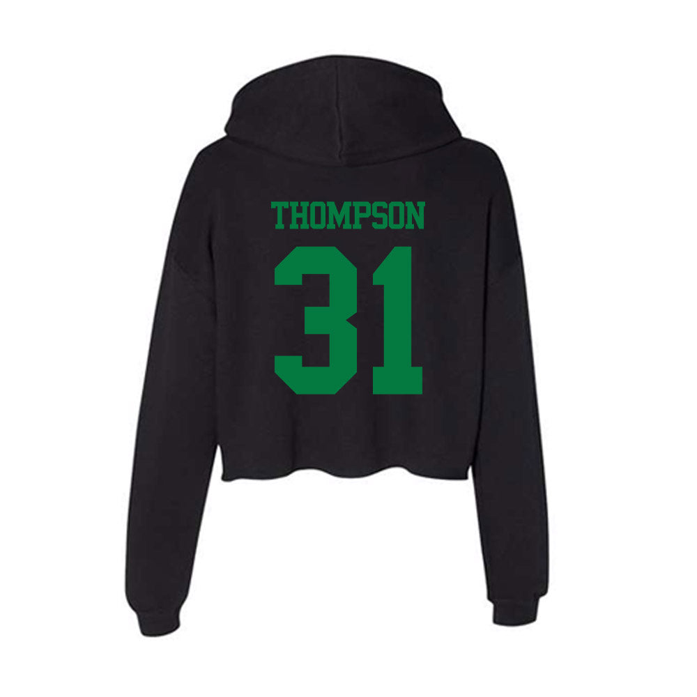 Oregon - NCAA Softball : Rowan Thompson - Women's Crop Fleece Hoodie-1