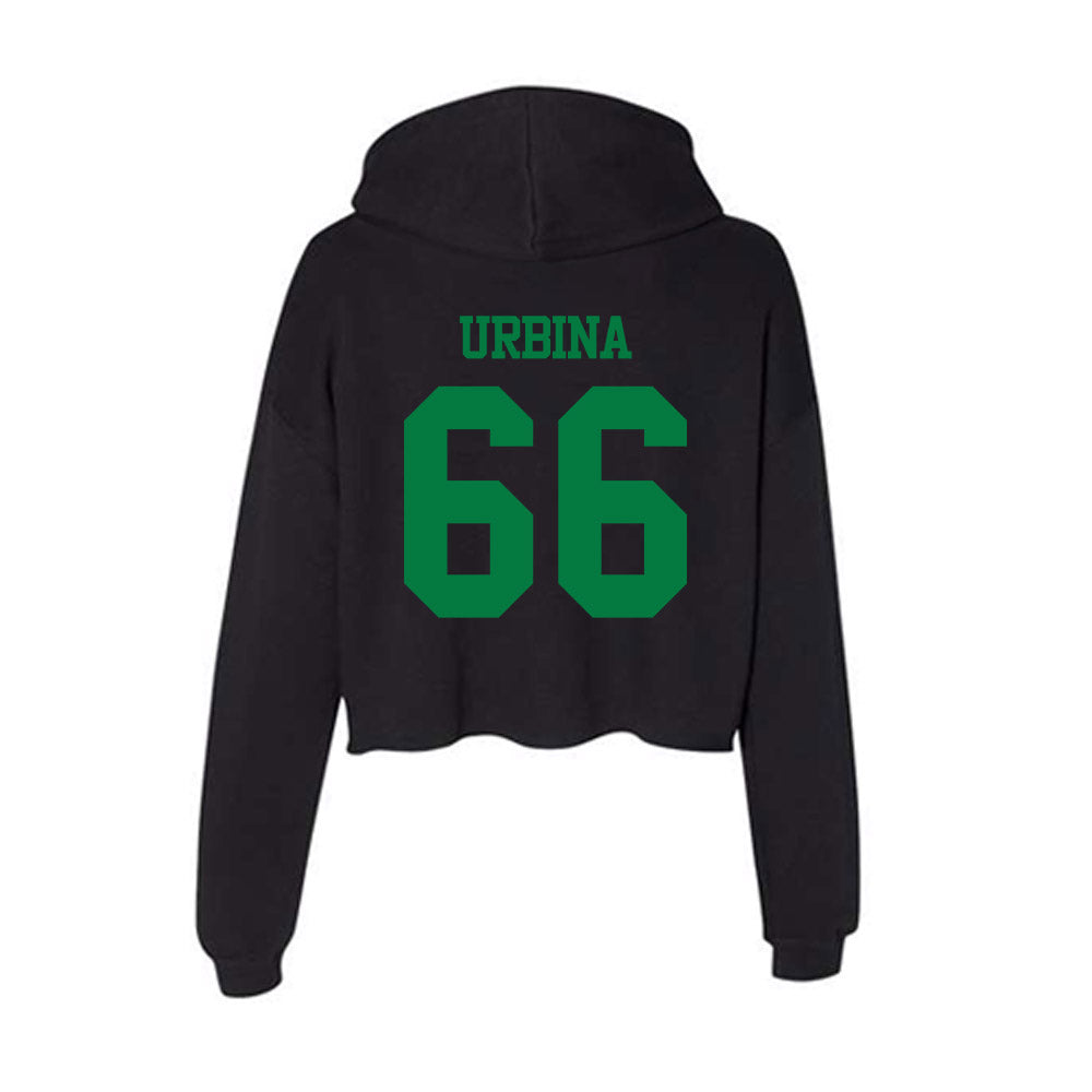 Oregon - NCAA Softball : Amanda Urbina - Women's Crop Fleece Hoodie-1