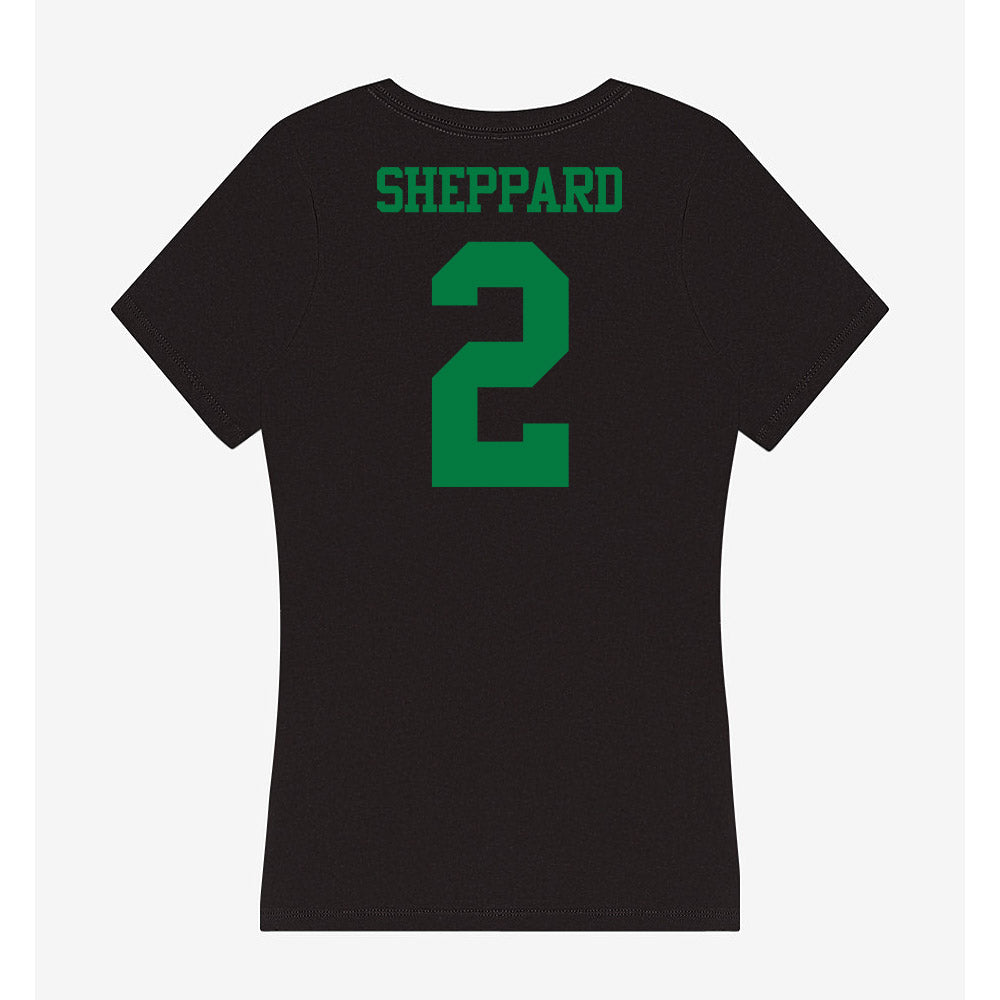 Oregon - NCAA Women's Volleyball : Reese Sheppard - Women's V-Neck T-Shirt-1