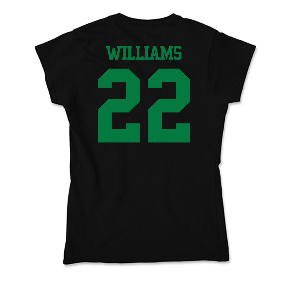 Oregon - NCAA Women's Basketball : Janiyah Williams - Soft Style Women’s T-Shirt-1