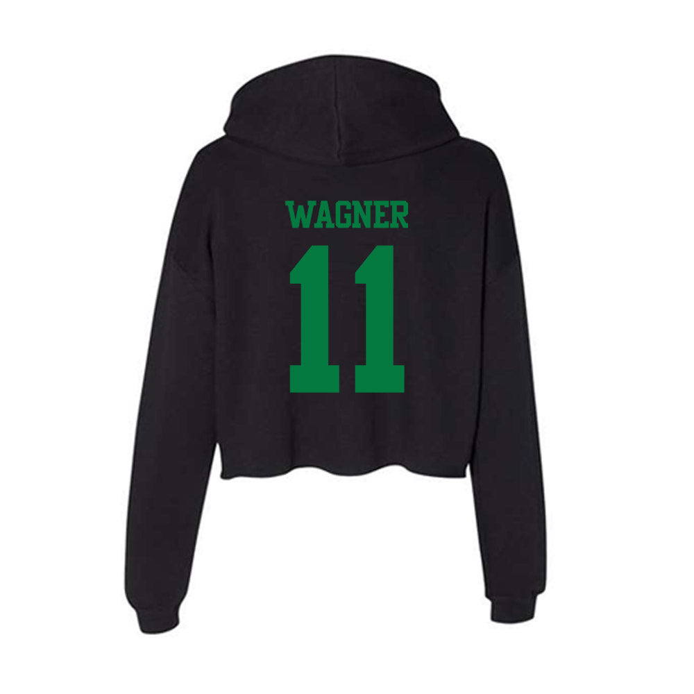 Oregon - NCAA Women's Basketball : Sammie Wagner - Women's Crop Fleece Hoodie-1