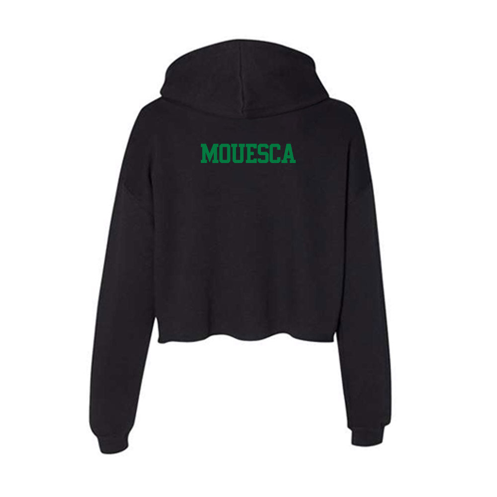 Oregon - NCAA Men's Tennis : Pierre Mouesca - Women's Crop Fleece Hoodie-1