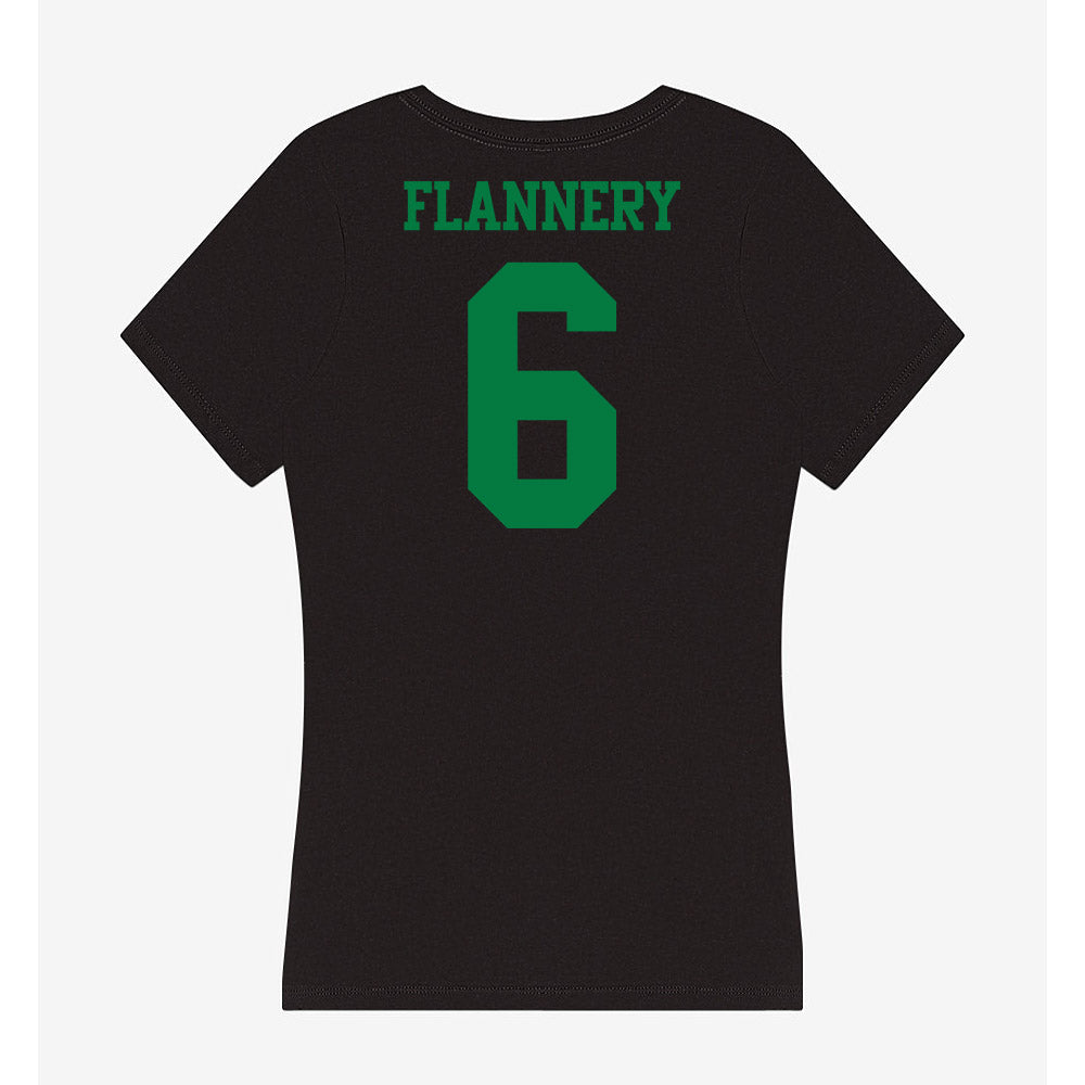 Oregon - NCAA Softball : Katie Flannery - Women's V-Neck T-Shirt-1