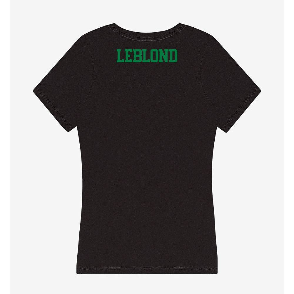Oregon - NCAA Women's Track & Field : Landen LeBlond - Women's V-Neck T-Shirt-1