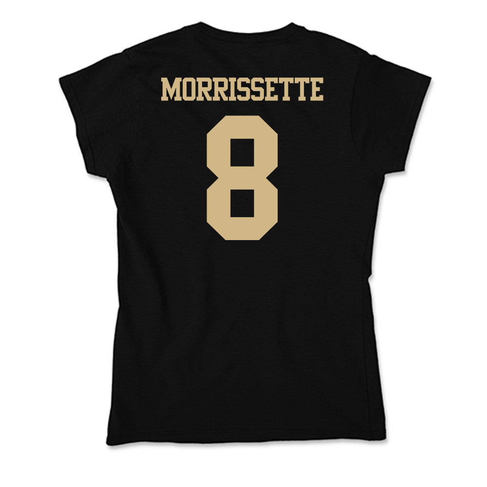 Purdue - NCAA Football : Denylon Morrissette - Soft Style Women’s T-Shirt-1