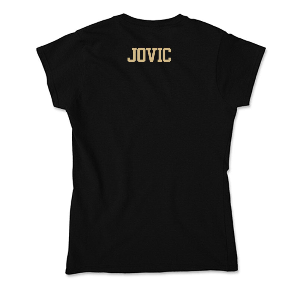 Purdue - NCAA Men's Tennis : Nikola Jovic - Soft Style Women’s T-Shirt-1