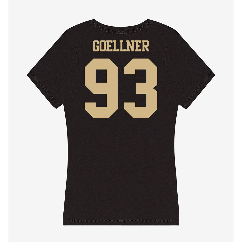 Purdue - NCAA Football : Sam Goellner - Women's V-Neck T-Shirt-1
