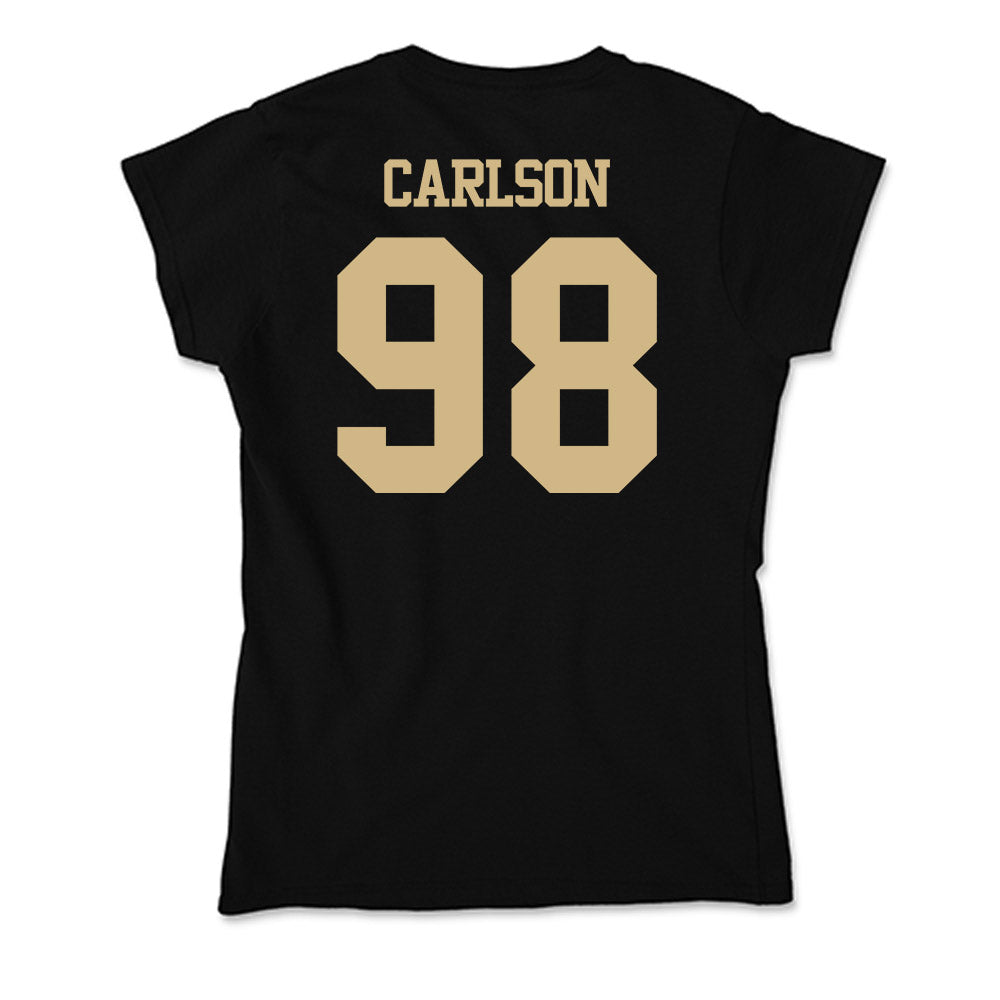 Purdue - NCAA Football : Drake Carlson - Soft Style Women’s T-Shirt-1