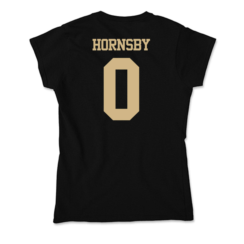 Purdue - NCAA Football : Jaylan Hornsby - Soft Style Women’s T-Shirt-1