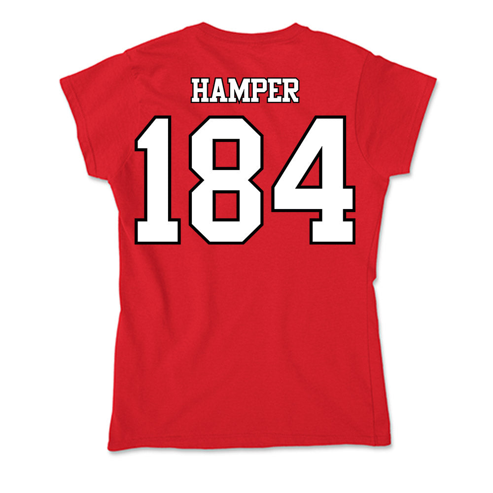 Maryland - NCAA Wrestling : Landon Hamper - Soft Style Women’s T-Shirt-1