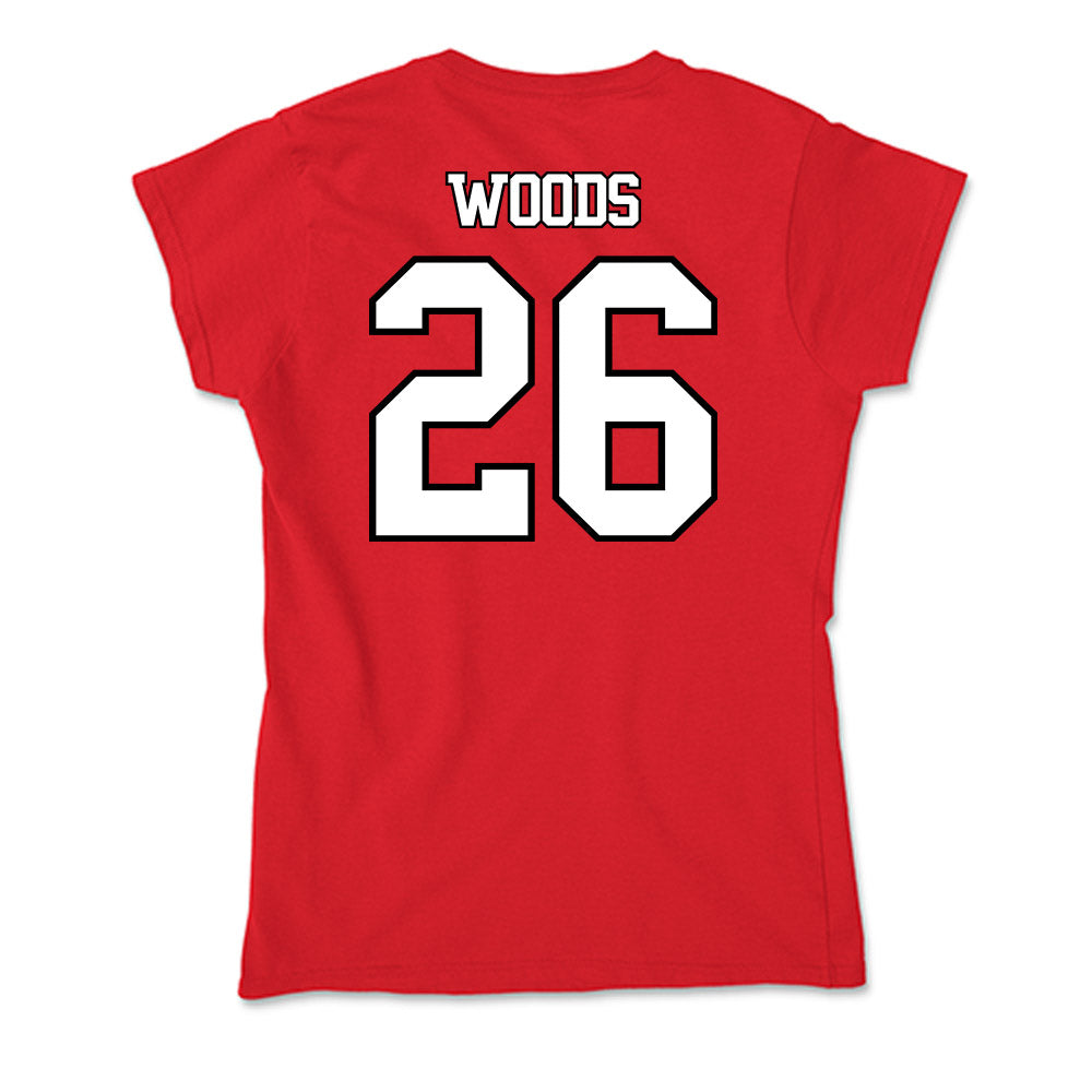 Maryland - NCAA Softball : Sammi Woods - Soft Style Women’s T-Shirt-1