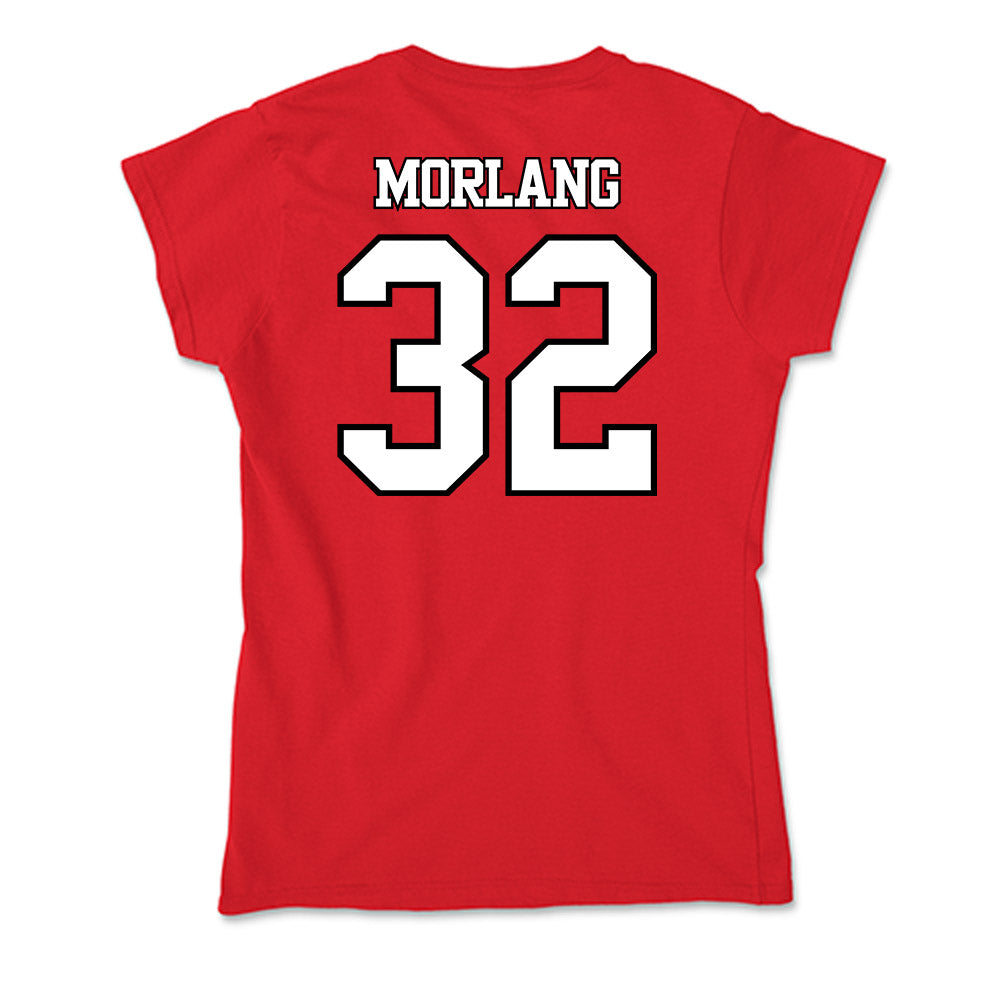 Maryland - NCAA Baseball : Nic Morlang - Soft Style Women’s T-Shirt-1