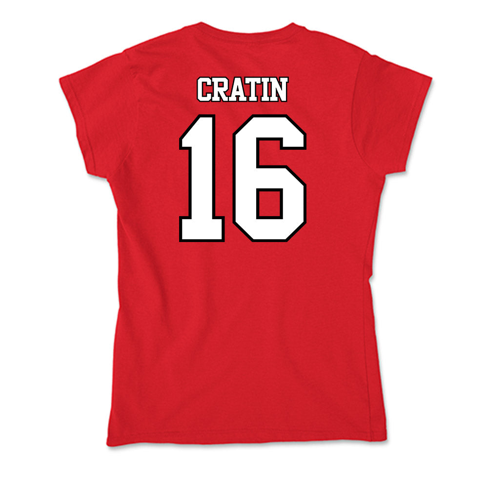 Maryland - NCAA Women's Lacrosse : Jenna Cratin - Soft Style Women’s T-Shirt-1