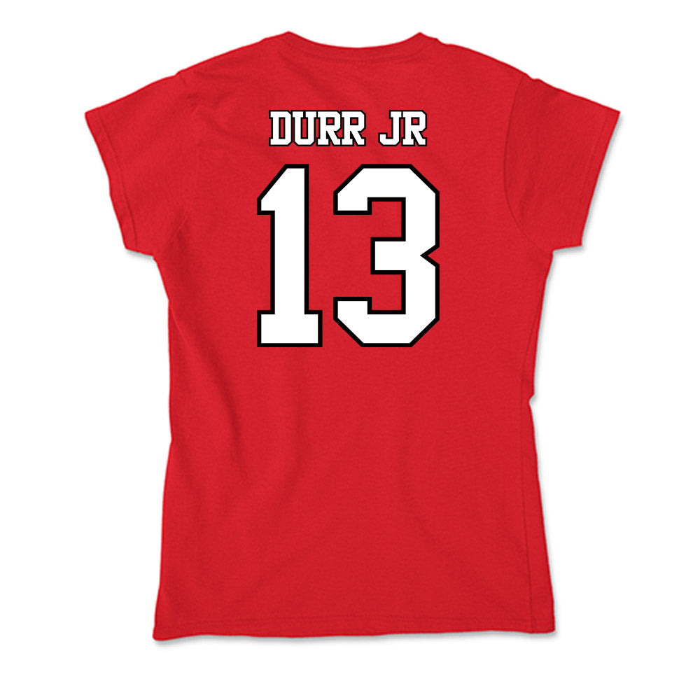 Maryland - undefined : Chris Durr jr - Soft Style Women’s T-Shirt-1