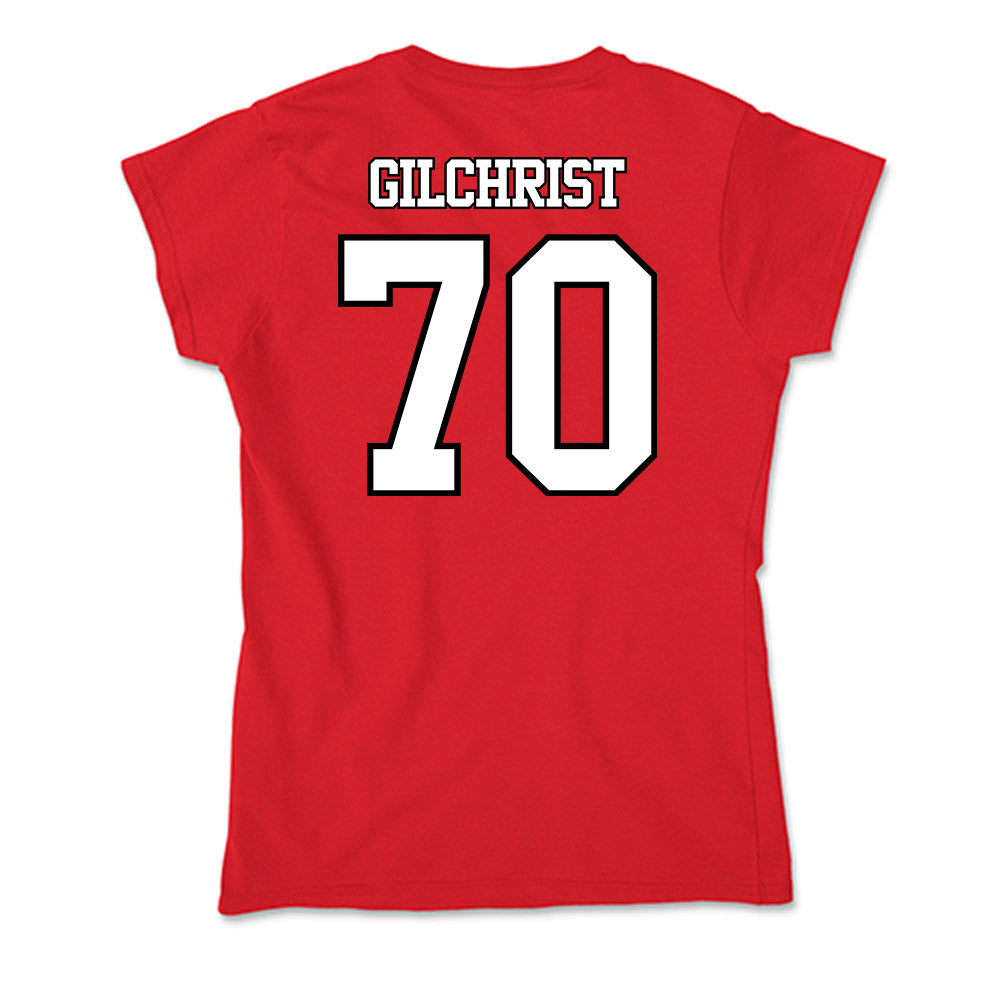 Maryland - NCAA Football : Jaylen Gilchrist - Soft Style Women’s T-Shirt-1