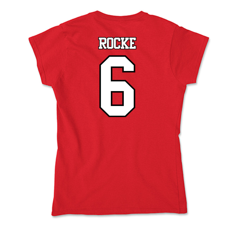 Maryland - NCAA Softball : Zayda Rocke - Soft Style Women’s T-Shirt-1