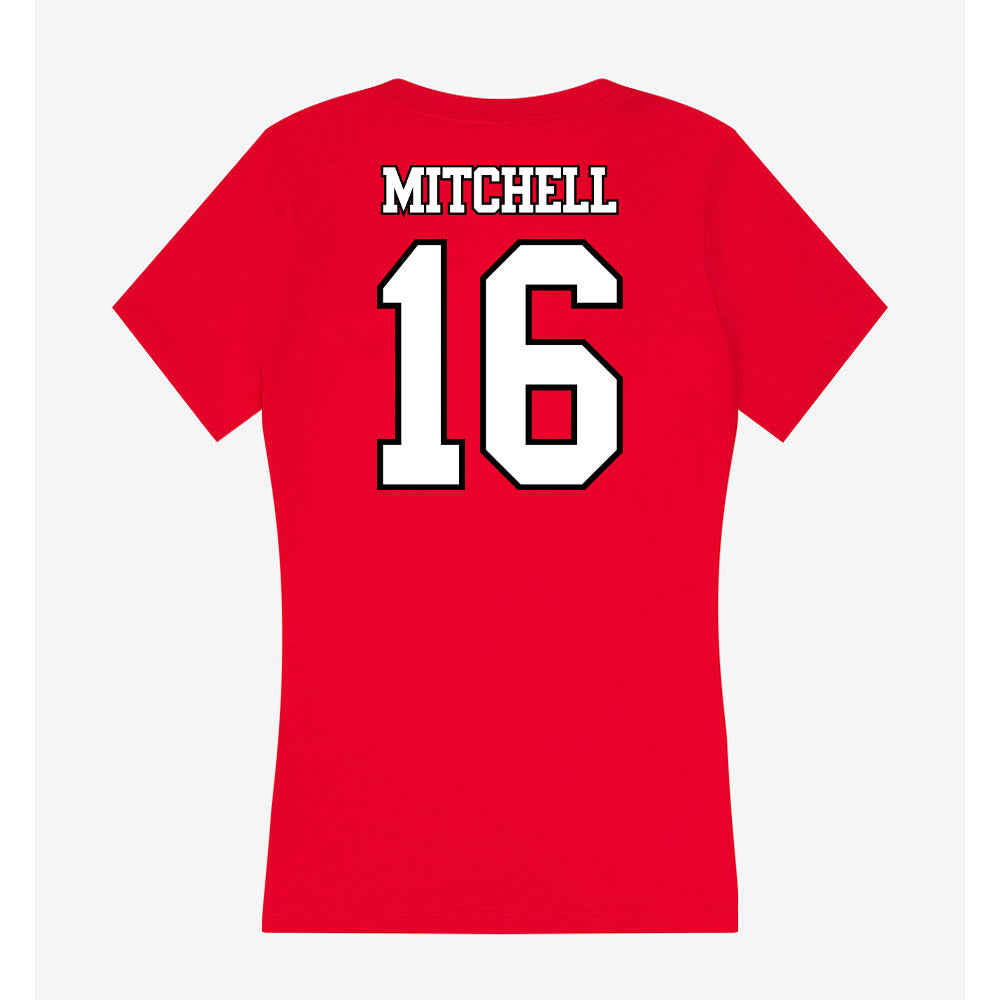 Maryland - NCAA Women's Field Hockey : Lily Mitchell - Women's V-Neck T-Shirt-1