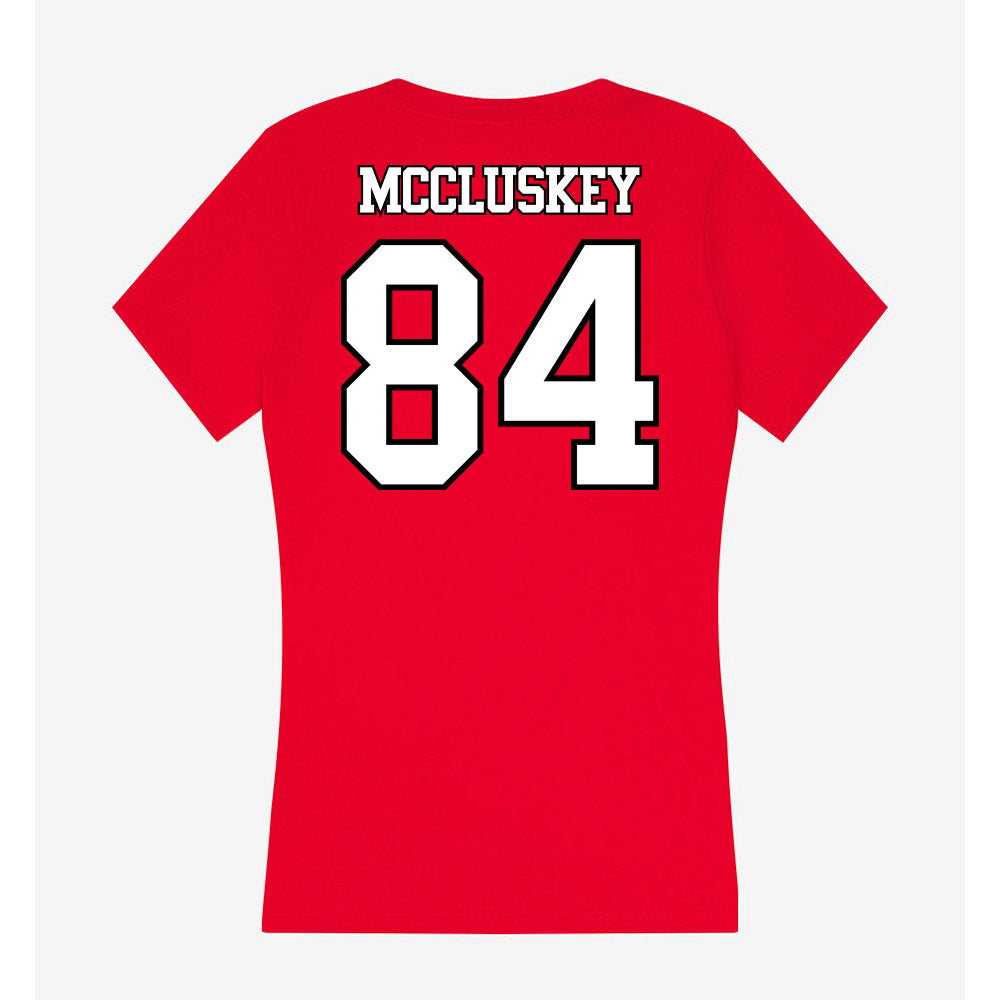 Maryland - undefined : Thomas McCluskey - Women's V-Neck T-Shirt-1