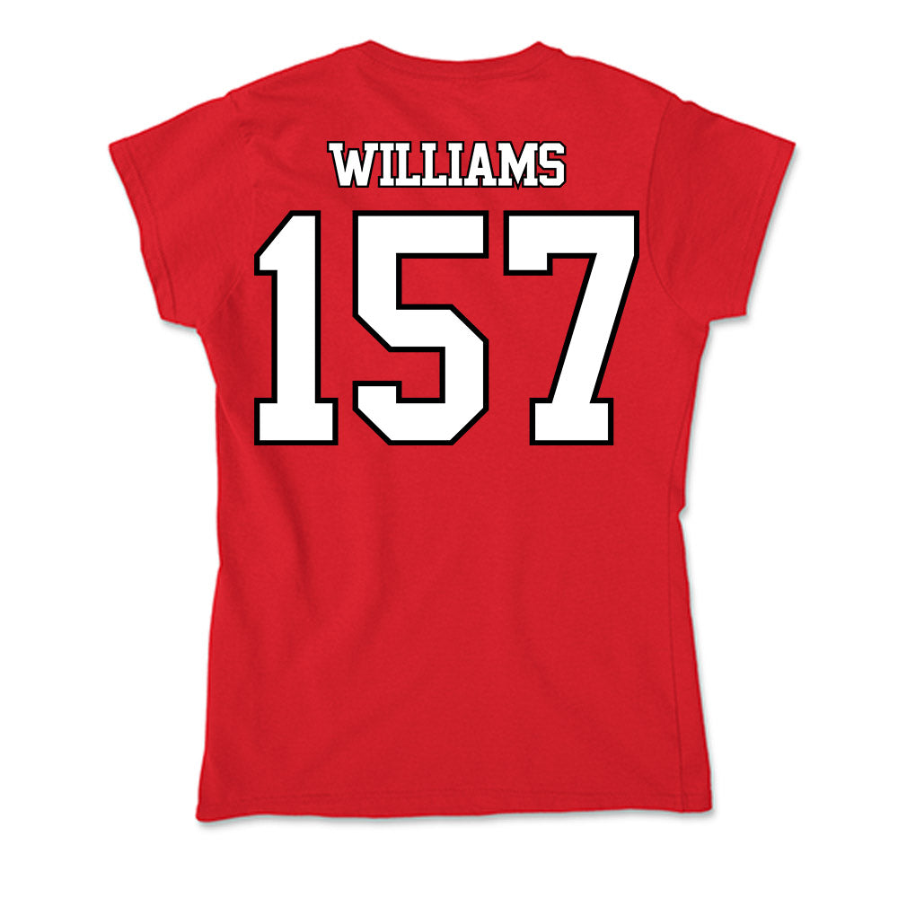 Maryland - NCAA Wrestling : Bradley Williams - Soft Style Women’s T-Shirt-1