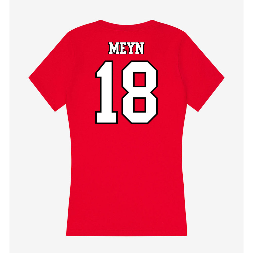 Maryland - NCAA Women's Lacrosse : Ava Meyn - Women's V-Neck T-Shirt-1