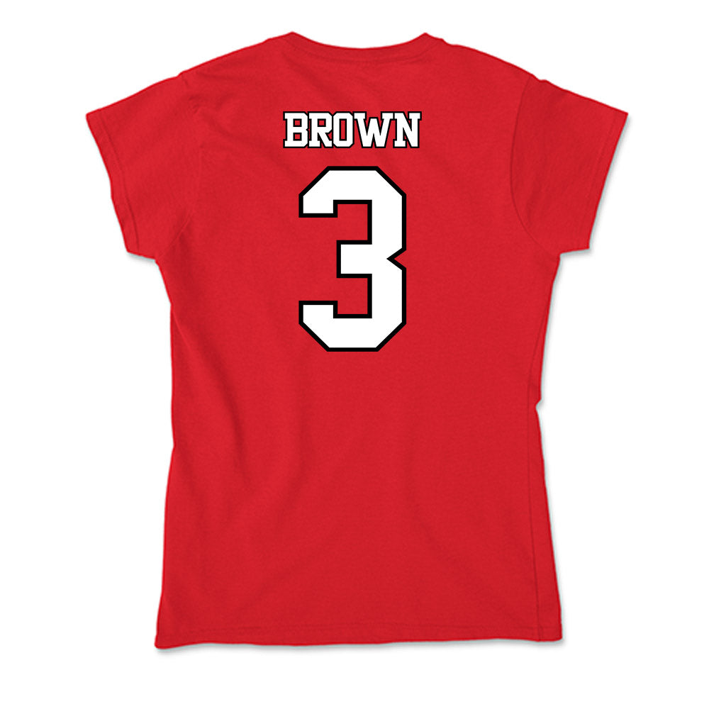 Maryland - NCAA Women's Volleyball : Ava Brown - Soft Style Women’s T-Shirt-1