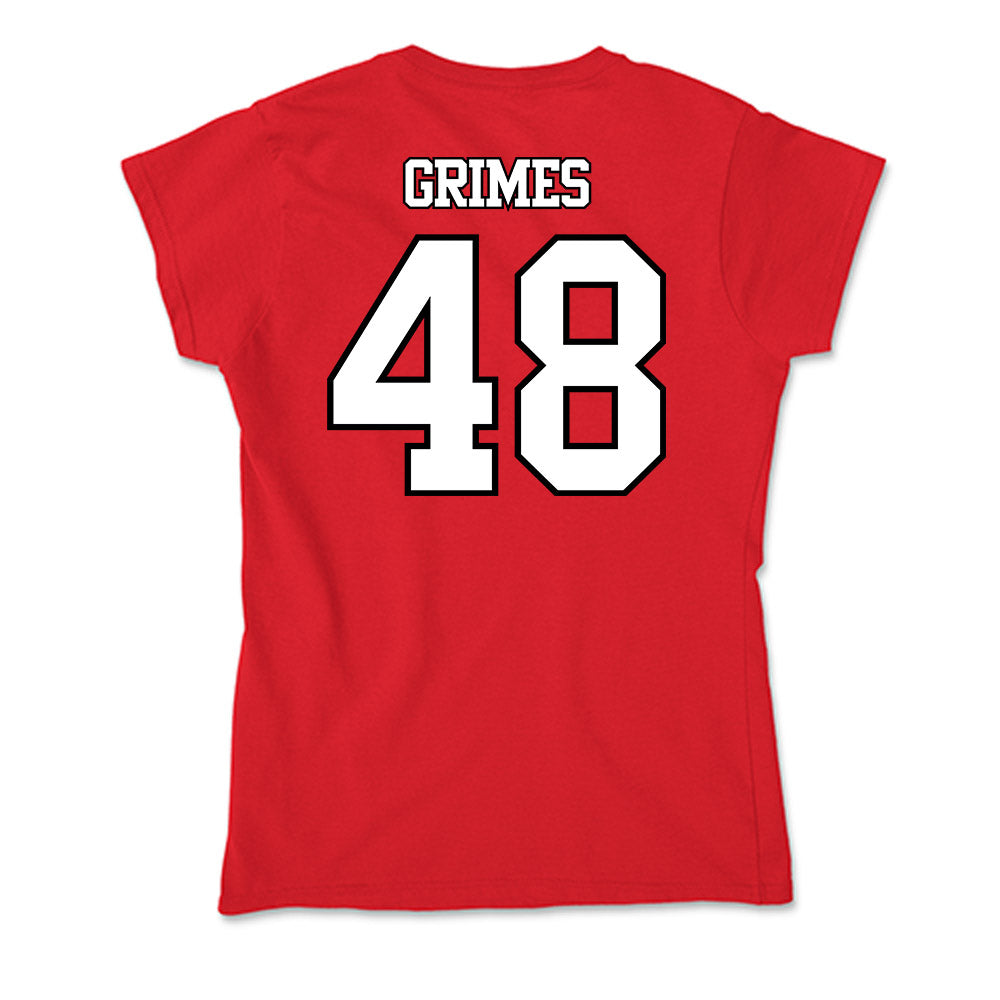 Maryland - NCAA Football : Darius Grimes - Soft Style Women’s T-Shirt-1