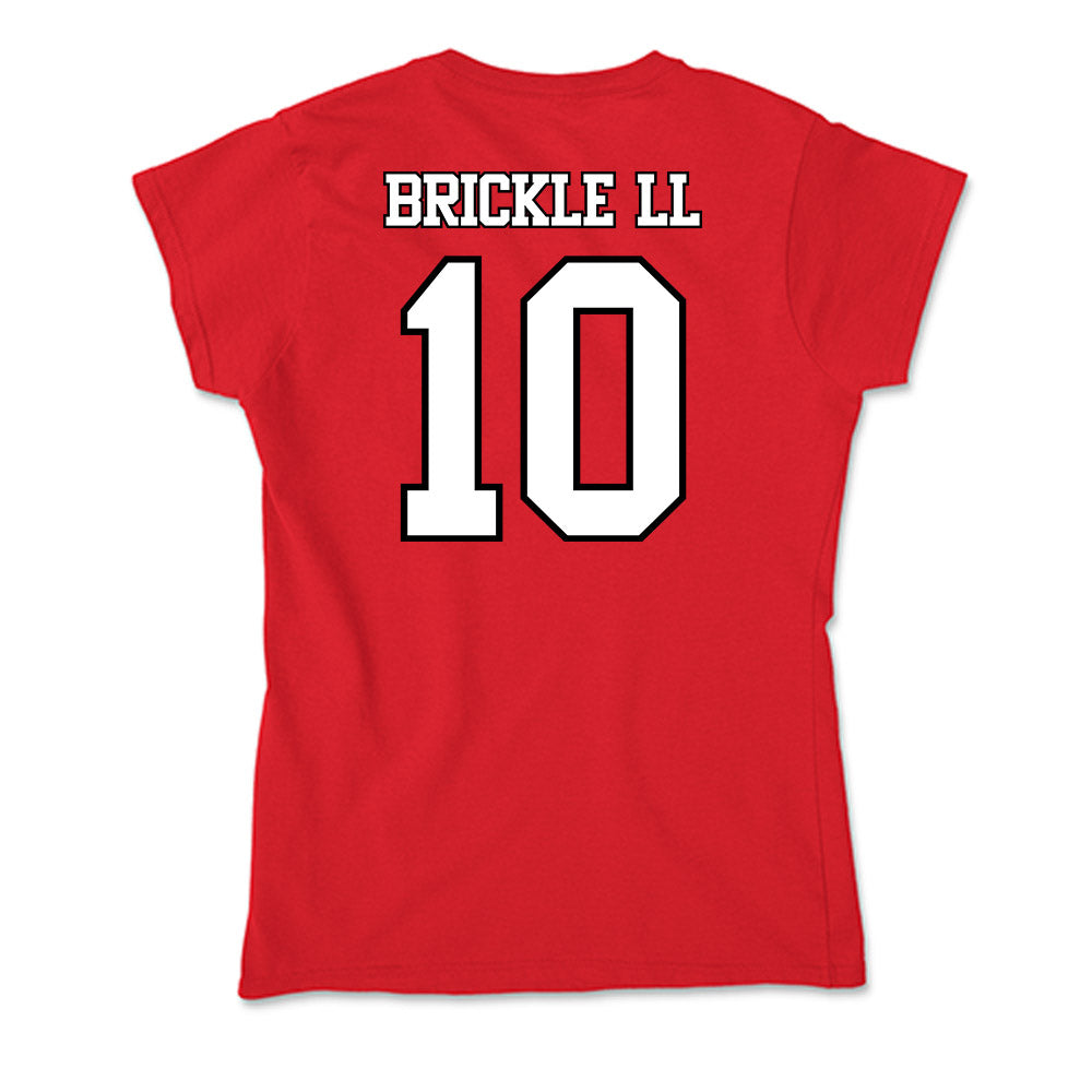 Maryland - NCAA Football : Cam Brickle ll - Soft Style Women’s T-Shirt-1