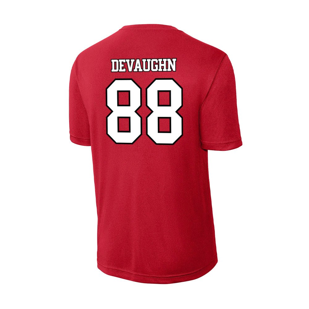 Maryland - NCAA Football : Justin DeVaughn - Activewear T-Shirt-1