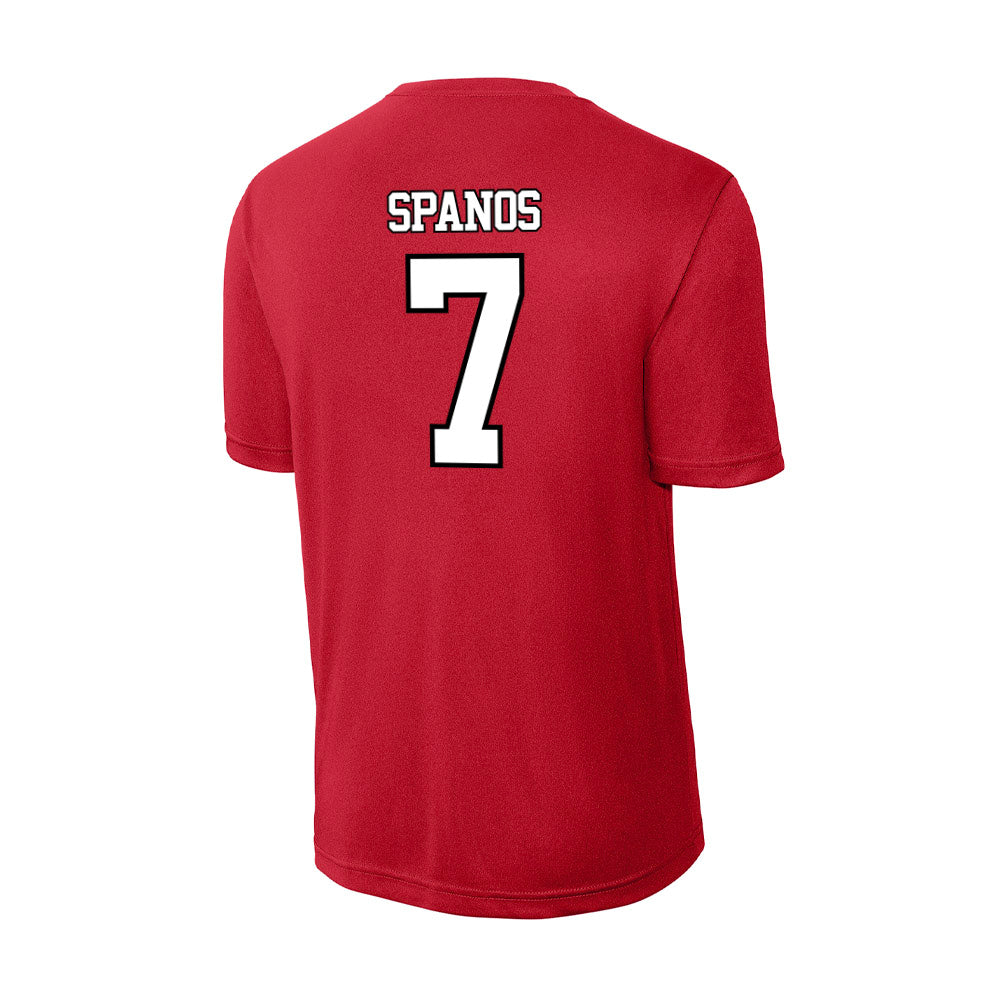 Maryland - NCAA Men's Lacrosse : Eric Spanos - Activewear T-Shirt-1