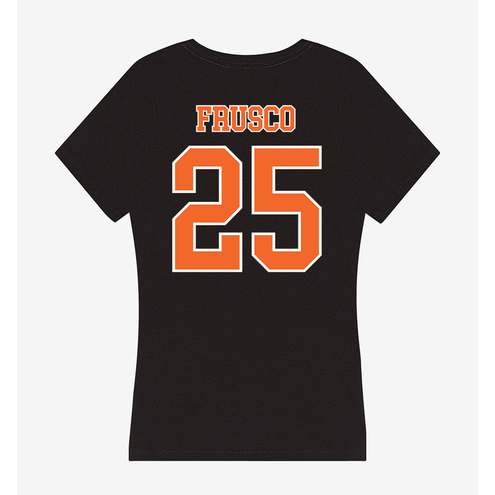 Clemson - NCAA Baseball : Nicholas Frusco - Women's V-Neck T-Shirt-1