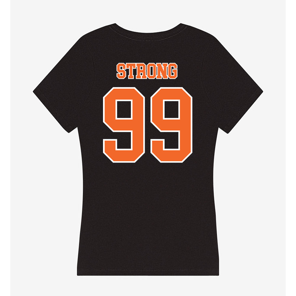 Clemson - NCAA Football : Markus Strong - Women's V-Neck T-Shirt-1