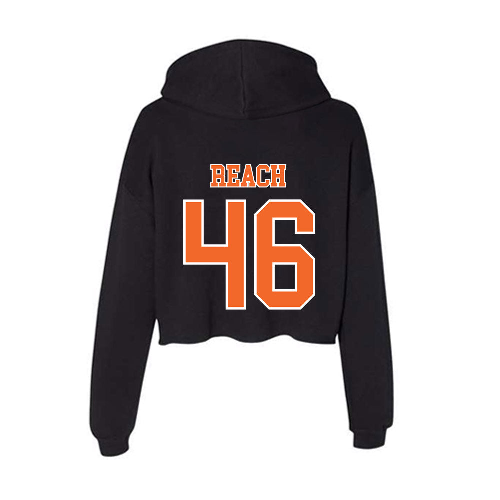 Clemson - NCAA Football : Jackson Reach - Women's Crop Fleece Hoodie-1