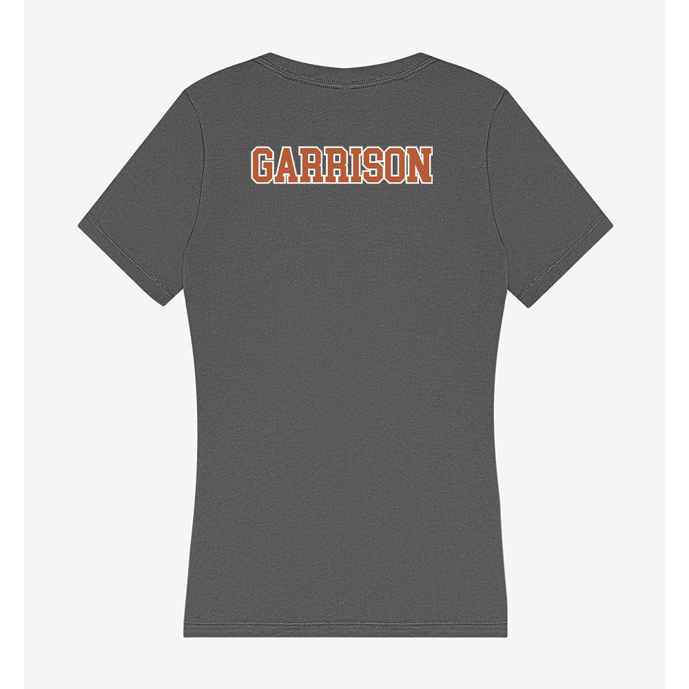 Texas - NCAA Women's Rowing : Anna Garrison - Women's V-Neck T-Shirt-1