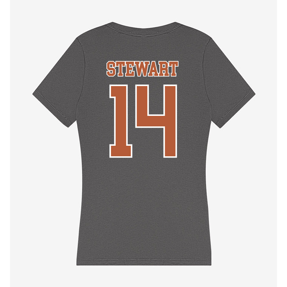 Texas - NCAA Football : Christopher Stewart - Women's V-Neck T-Shirt-1