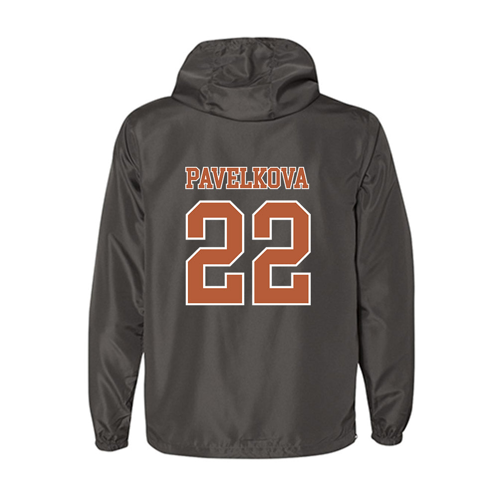 Texas - NCAA Beach Volleyball : Anna Pavelkova - Windbreaker-1
