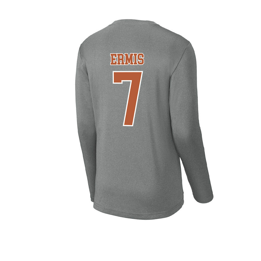 Texas - NCAA Baseball : Andrew Ermis - Activewear Long Sleeve T-Shirt-1